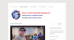 Desktop Screenshot of getrealschool.com